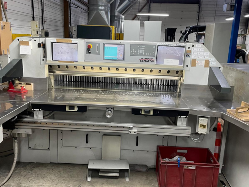 Schneider SENATOR 155 – Massicot guillotine industriel