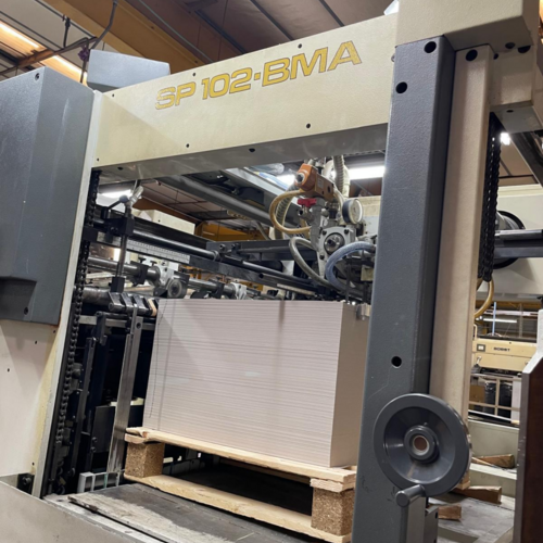 BOBST 102 BMA - DÉCOUPE / DORURE 